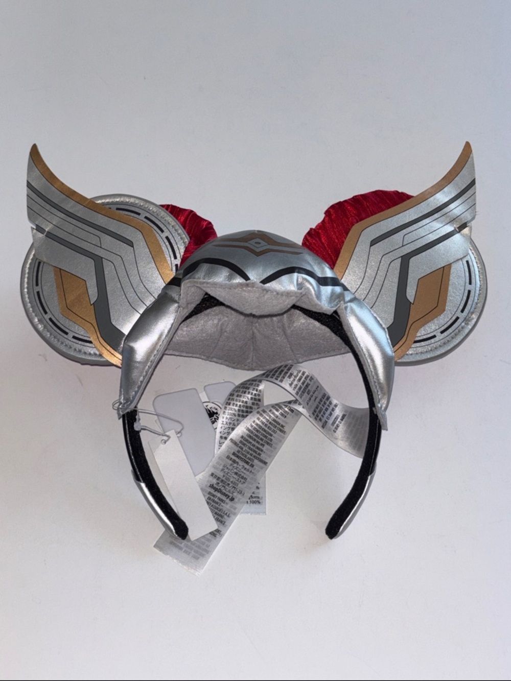 Disney Parks Marvel Mighty Thor Love & Thunder Ear Headband New With Tags